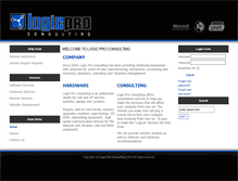 Tablet Screenshot of logicproconsulting.net